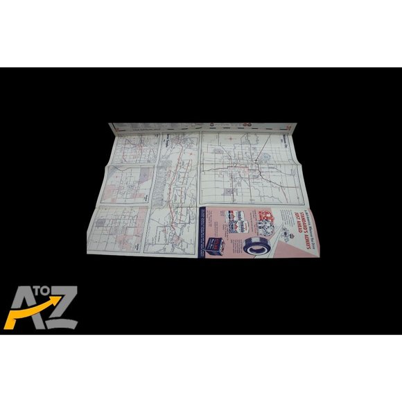 Vintage Standard Oil Company Oklahoma Pocket Travel Road Map - Picture 8 of 11